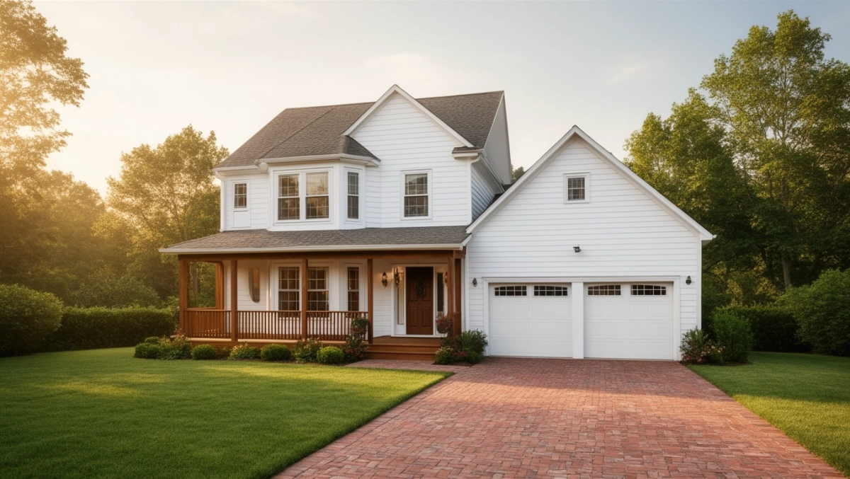 Dom w stylu amerykańskim