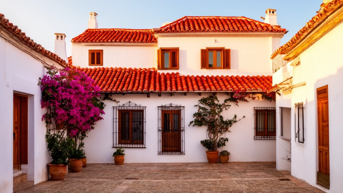 Dom w stylu hiszpańskim