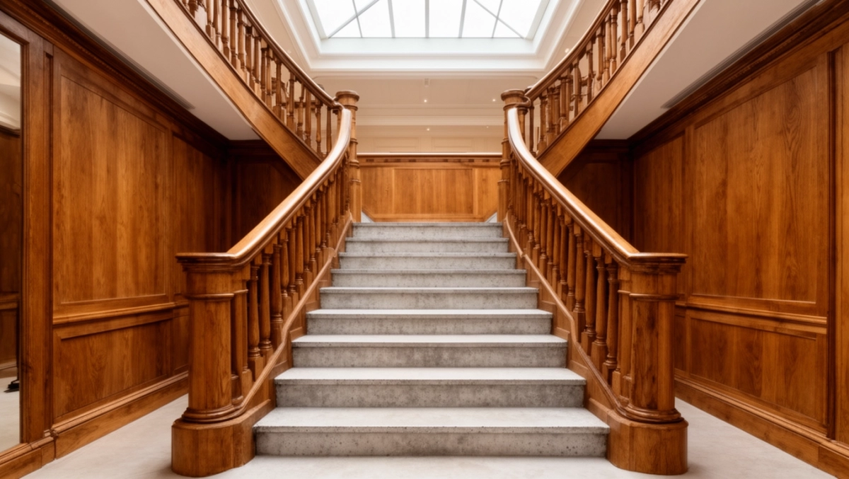 Schody w stylu angielskim