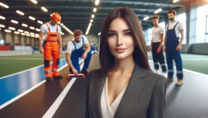 Antypoślizgowe nawierzchnie sportowe