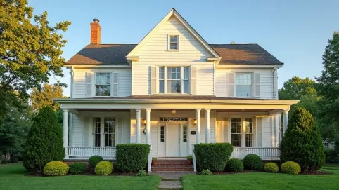 elewacja w stylu amerykańskim