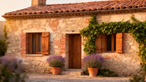 elewacja w stylu prowansalskim