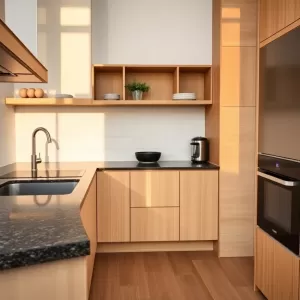 Jak dobrać blat kuchenny do podłogi