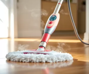 Jak myć podłogę mopem parowym Vileda