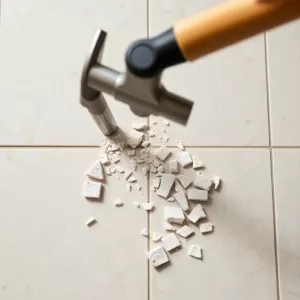 Jak skuć kafelki z podłogi