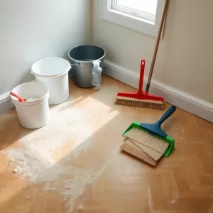 Jak umyć podłogę po remoncie
