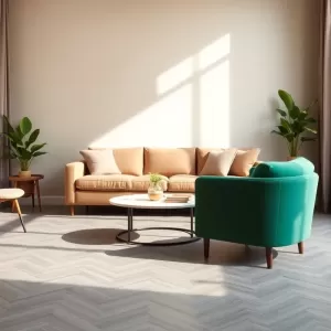 Jaki kolor kanapy do szarej podłogi