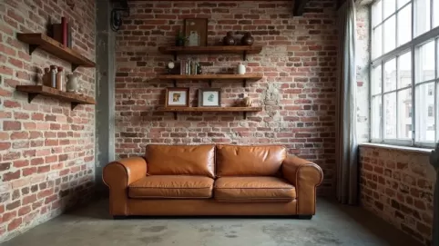 Mały pokój w stylu loft