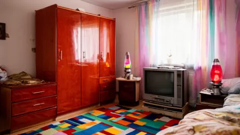 pokój w stylu lat 90