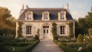 Projekt domu w stylu francuskim