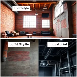 Styl loftowy a industrialny