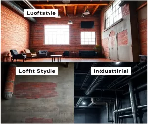 Styl loftowy a industrialny